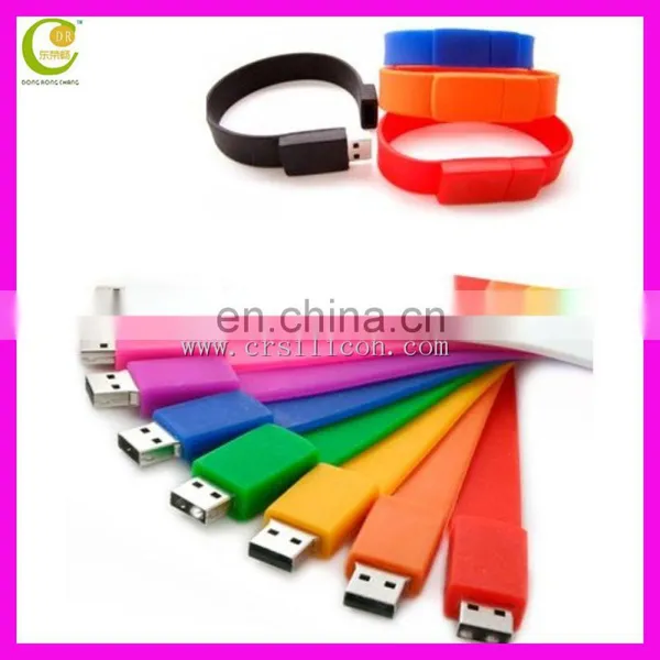 Promotional Wholesale Colorful Custom Silicone Usb Wristband 4gb Flash Drive With Free Sample photo-3