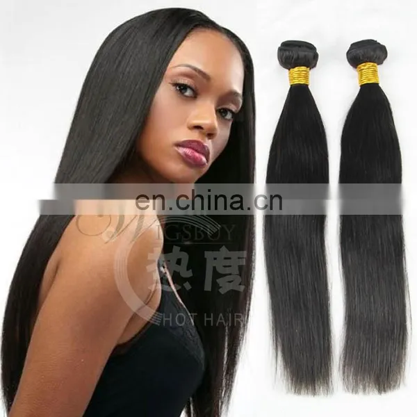 2014 New Arrival Malaysian Kinky Straight Hair Weave 100% Unprocessed Human Hair Extensions Virgin Malaysian Straight Hair