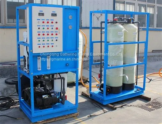 Marine/Offshore/ Island Use RO Seawater Desalination Machine