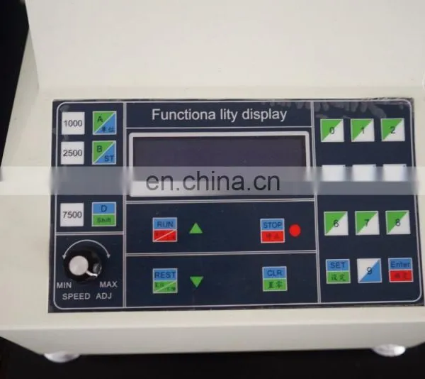 Electronic Taber Abrasion Resistance Tester for Rubber Leather Textile Plastic photo-4