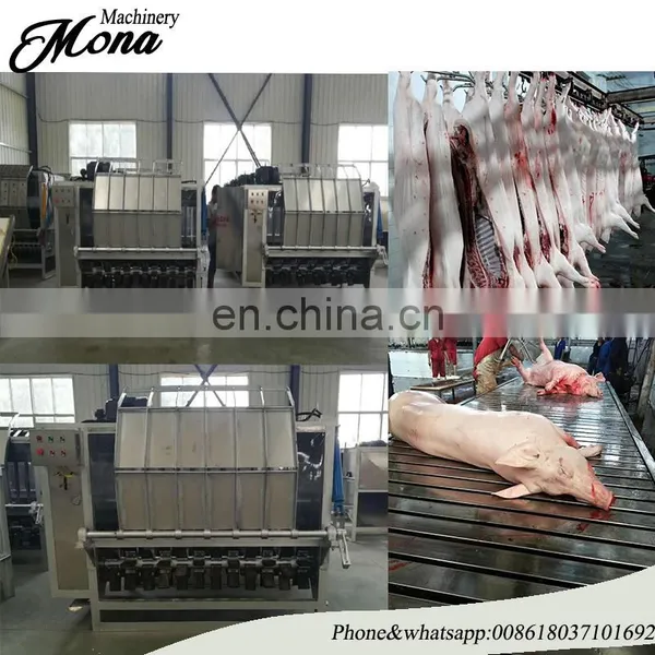 Pig de Hairing Machine /Hydraulic De Bristling /whole Pig Slaughter Machine With Factory Price photo-6
