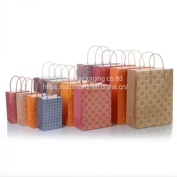 Small Paper Custom Shop Clothes Gift Bag With Logo