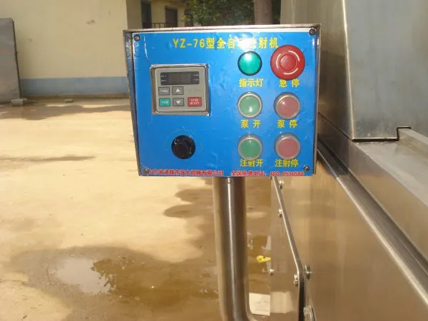 Pulled Pork Injection Marinade Zsj-140 Automatic Chicken Breast Multi Needle Meat Injector