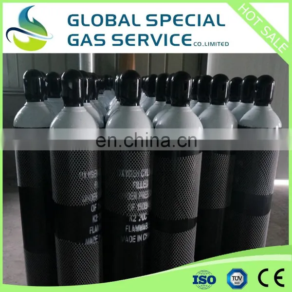 Wholesale 40L/50L High Pressure Gas Cylinder for Oxygen/argon/chlorine/nitrogen/co2 photo-4