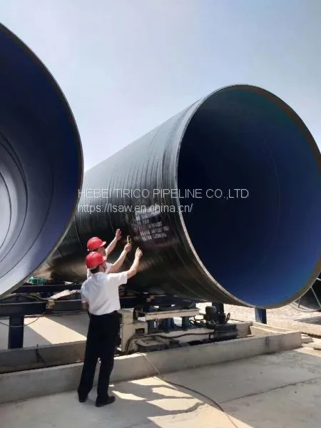 For Drinking Water Transmission 40“ AWWA C200 Spiral Welded Carbon Steel Tubes photo-3