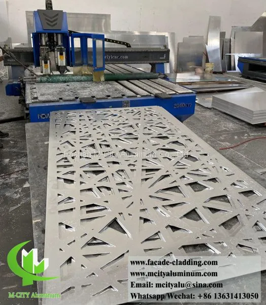Metal Screen Laser Cut Aluminum Design for Building Garden Decoration Interior and Exterior photo-4