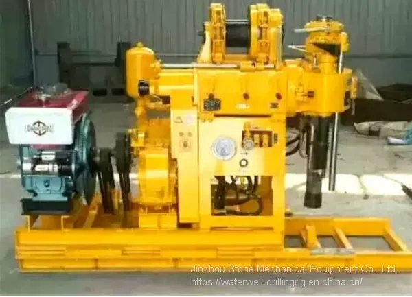 Hydraulic Water Well Drilling Rig 180m Depth Drilling For Geotechnical Investigation