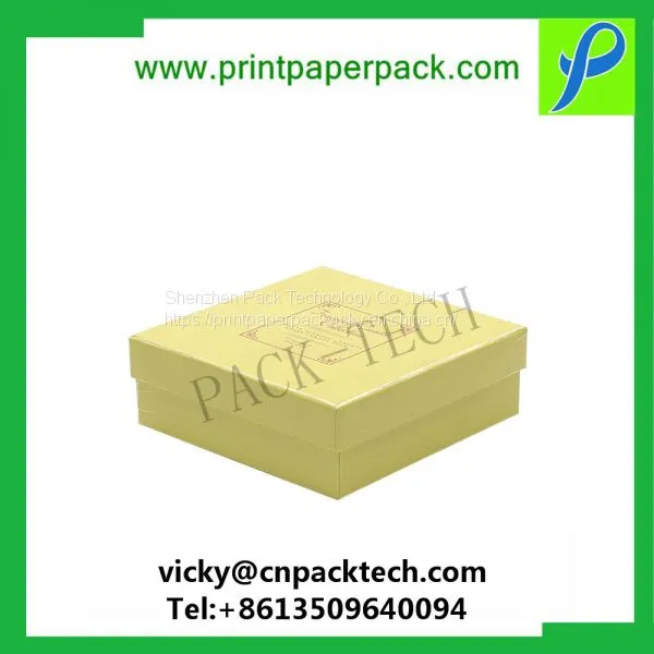 Modern Superior Embossing Handmade Paper Jewelry Storage Boxes Hamper Donut Cookie Gift Paper Box photo-4