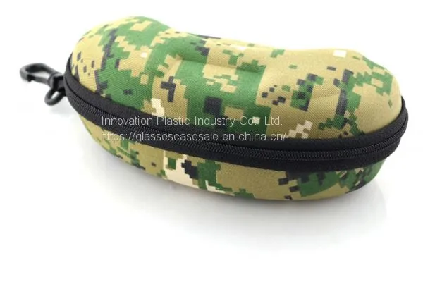 Wholesale Crush-resistant, Large-sized Eyewear Case, Fashionable, Zippered Sunglasses Case photo-3