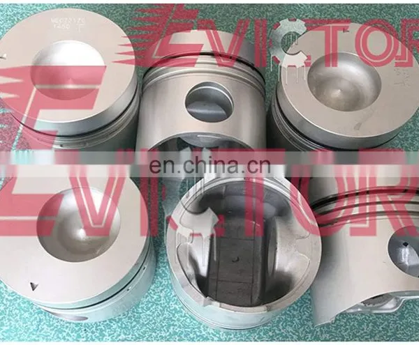 for Mitsubishi 6D14T 6D14-T Piston Ring Gasket Bearing Set photo-2