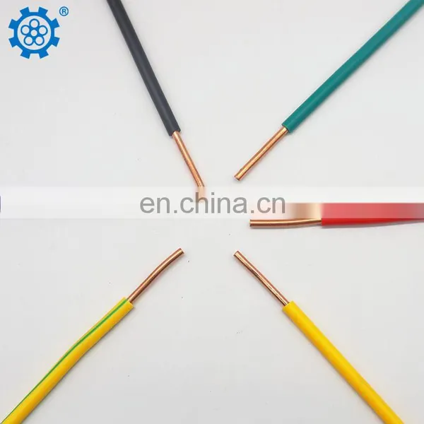 Copper Cable 6mm 10mm House Wiring Electrical Cable Copper Single Core PVC Wire photo-2