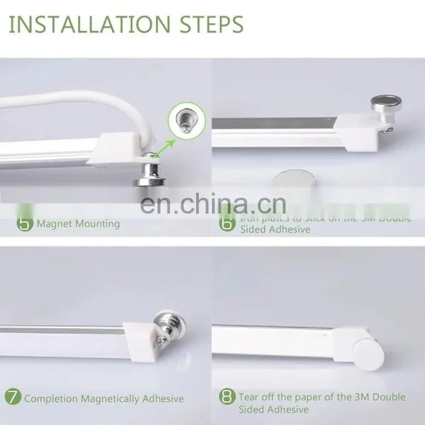 5V Usb Led Tube Light Eye Protection Desk Lamp Table Lamp With Usb Switchable Light Color 6W photo-7