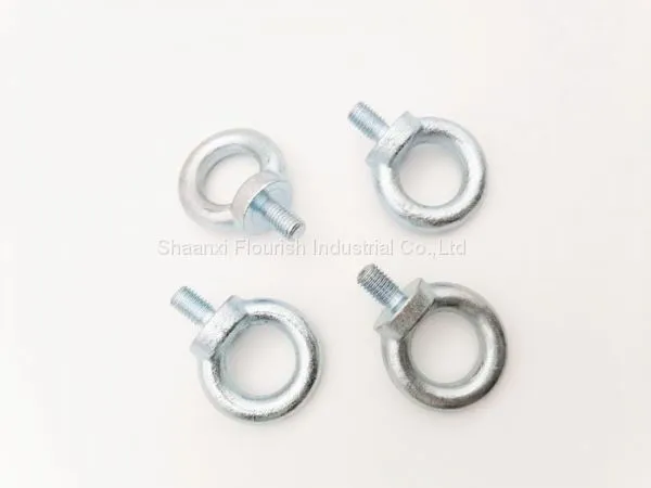 ZINC PLATING CARBON STEEL LIFTING EYE BOLTS DIN580 photo-3