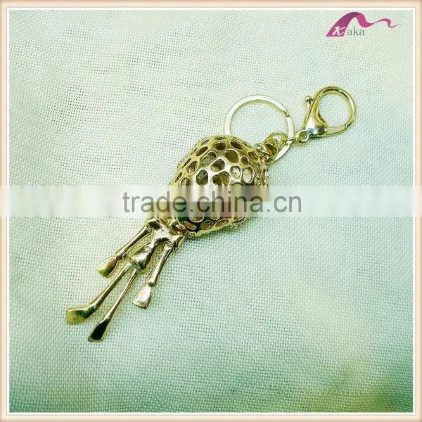 2016 Promotional Gold Crystal Skull Keychain photo-2