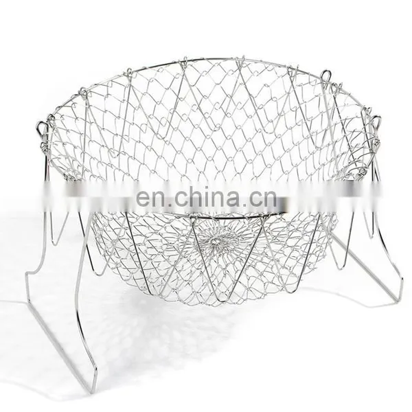 Stainless Steel Fry Chip Frying Deep Fryer Basket photo-2