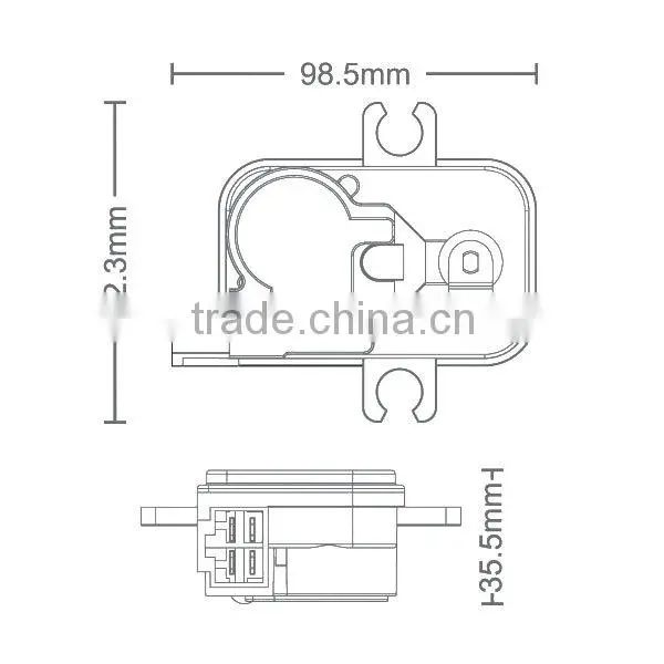 High Quality Car Lock Actuator For Santana With Strong Power Super Long Time photo-2