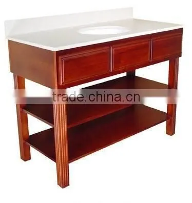 China Manufacturer Selling Birch Wood Vanity Cabinet photo-6