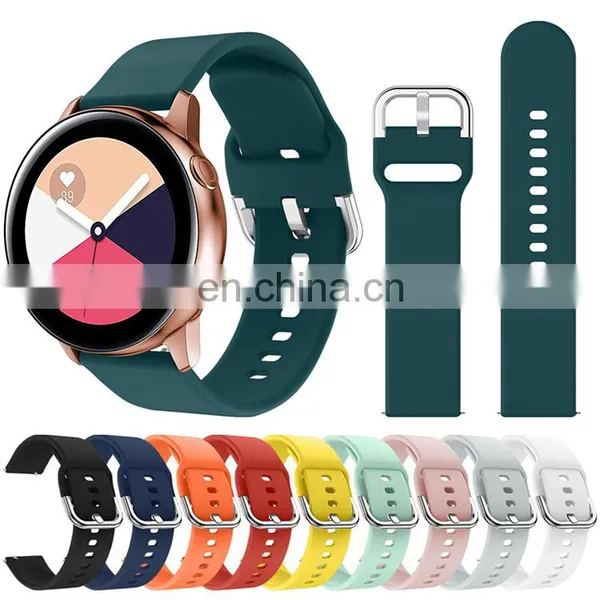 22mm Silicone Watch Band For Hw Watch Gt 2 46mm Soft Sport Strap Bracelet Watchband For Samsung Galaxy Watch 46mm Gear S3 photo-4