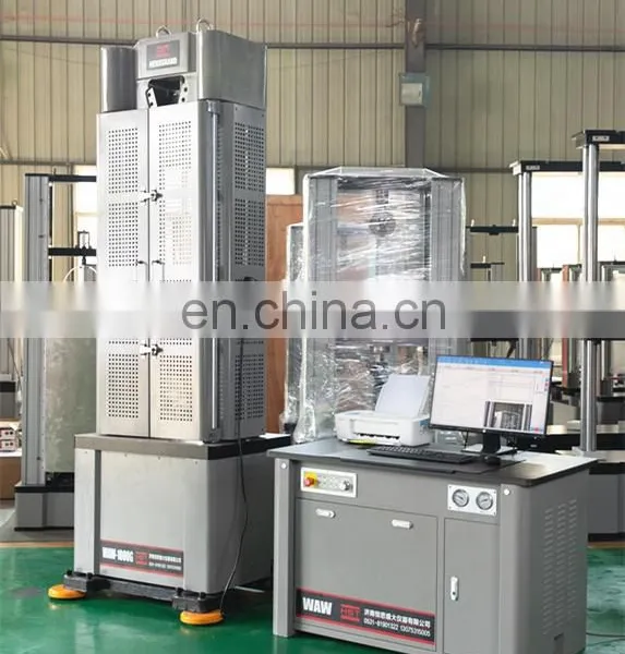HSTAutomatic Force Tester 60ton Electro Hydraulic Servo Universal Testing Machine With Great Price photo-5