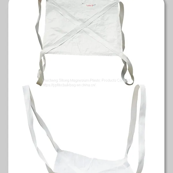 Woven Polypropylene Plastic 1 Ton Soft Pallet PP Jumbo Sling Bags 2 Ton Packing for 50kg Cement Rice Sugar Sack photo-4