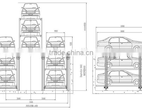 PJS Pit Type Simple Parking System