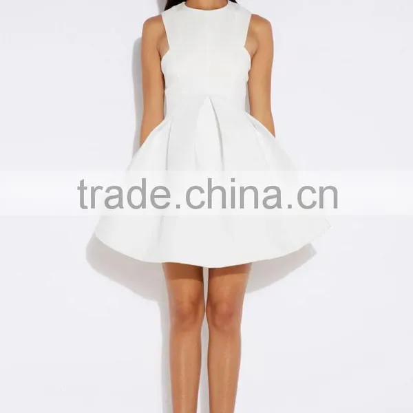 Fashion Skate Dress, Sleeveless Casual Party Slim Waist Ladies 2016 New Casual Dress, Lady Party Dress photo-3
