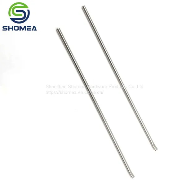 SHOMEA Customized Small Diameter 304/316 Thin Wall Stainless Steel Flattening Tube photo-3