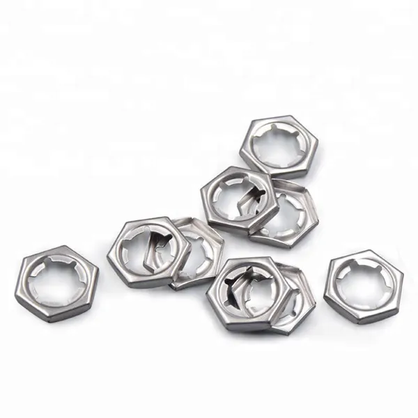 Stainless Steel Self Lock Counter Nuts DIN7967 For Compressor photo-4