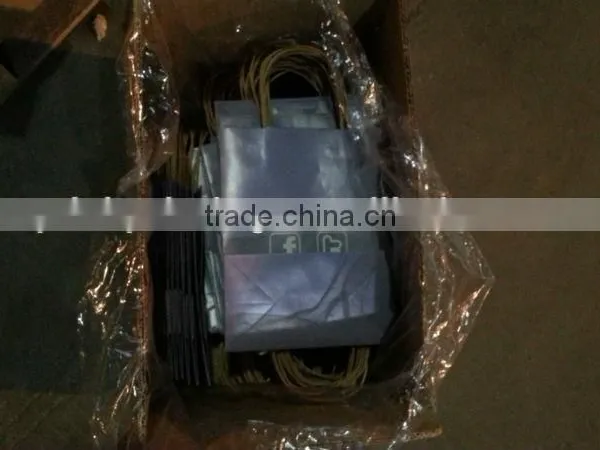 Carrying Bag, Take Out Bag, Prints With Single White Kraft Carrying Bag photo-3
