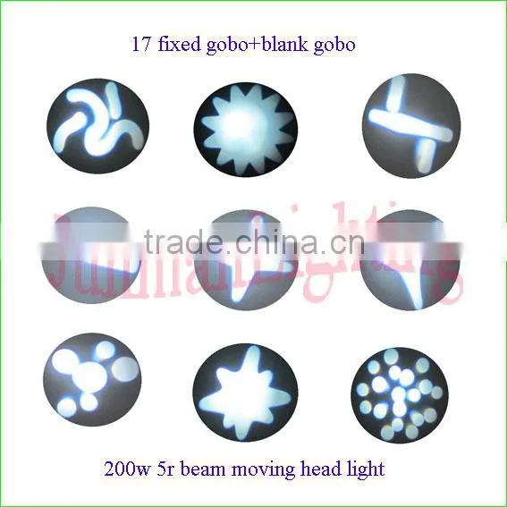 200W 5R Sharpy Beam Moving Head Light DJ Stage Lighting Beam Moving Head Light photo-5
