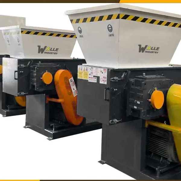Household Waste Shredder Single Rotor Shredder Injection Molding Head Material Crusher
