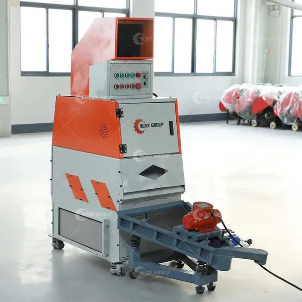 Small Cable Wire Granulator Machine Scrap Copper Granular Crushing Rubber Shredding MIni Plastic Cutter in Recycle Market photo-5