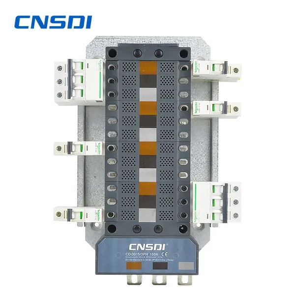CDi3015-3PH 160A 24Ways сборка панели автоматических выключателей (MCB), шинный шасси, верхний или нижний вариант