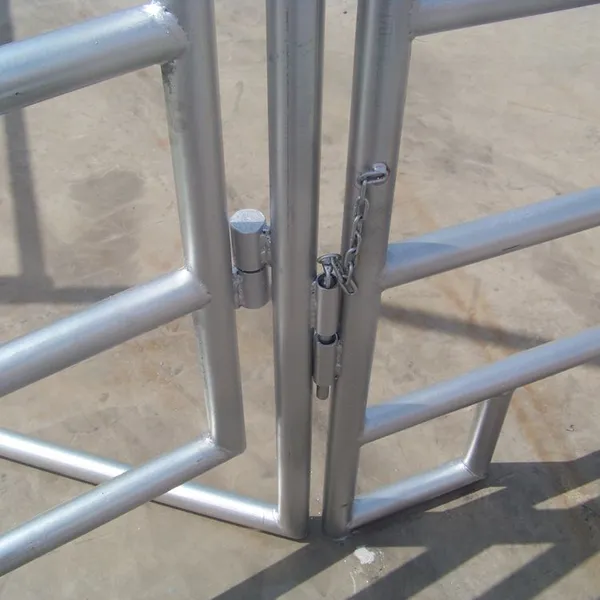 2025 Hot Selling USA 6ft Heavy Duty Livestock Cattle Corral Fence and Horse Round Pen Panels photo-6