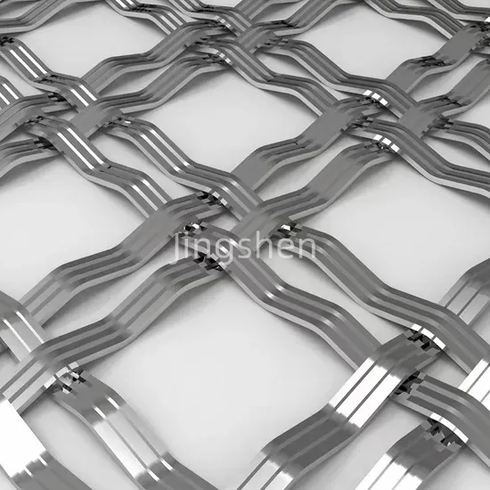 Decorative Metal Architectural Woven Mesh photo-3