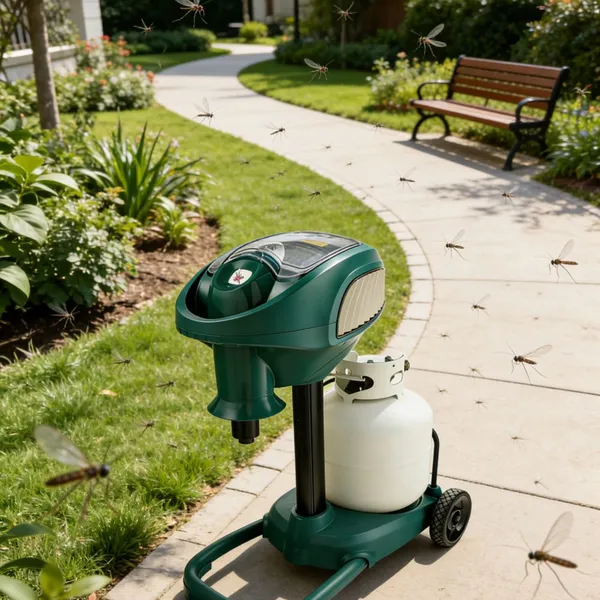 Mosquito Trap MM3200 Mosquito Killer , Silent Operation, Effective for 4000 Square Meters, Outdoor Mosquito Lamp