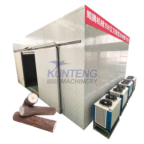 Rubber Wood Poplar Wood Furniture Board Drying Oven Heat Pump Egg Tray Wood Drying Kiln EPC