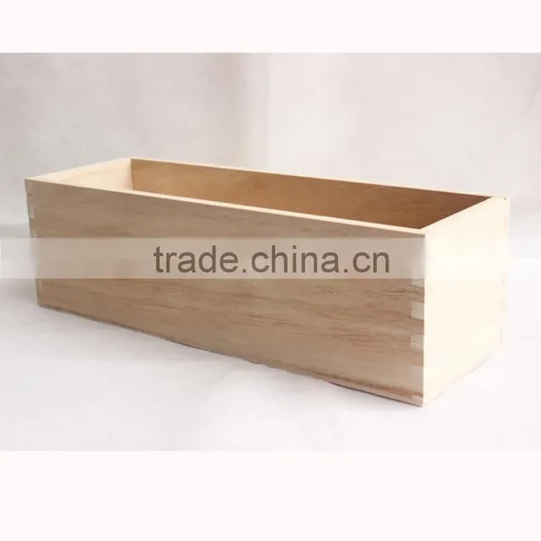 Wooden Tray ,pine Rectangle Box ,wooden Storage Box photo-3