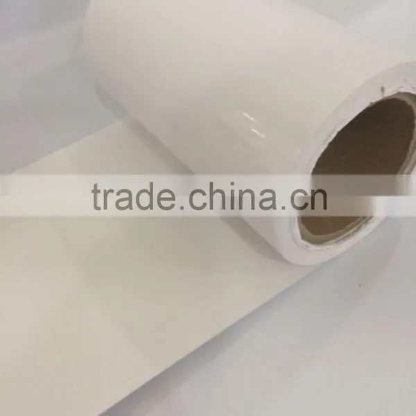 Glossy White PVC Film Surface Self Adhesive Sticker photo-2