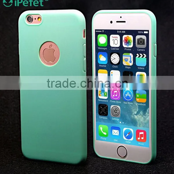 Bulk Colorful Candy Soft Flexible TPU Cell Phone Case For IPhone 6