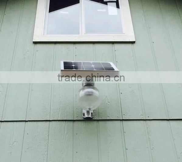 Motion Sensor Solar Pole LED Solar Street Light Garden Light 4W 8W 12W