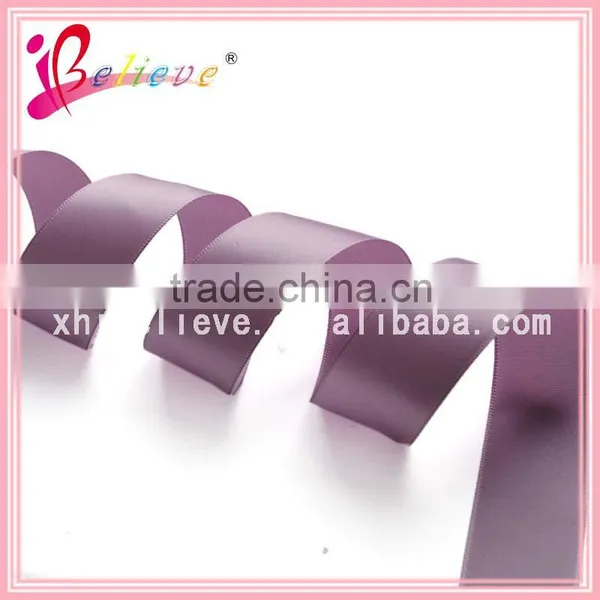 Top Quality Solid Ribbon Hot Selling 100 Yards Roll Purple Ribbon Pre Made Ornaments photo-4