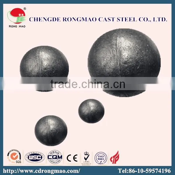 Cr10-19 40mm 50mm Iron Material Steel Cast High Chrome Grinding Media Balls photo-2