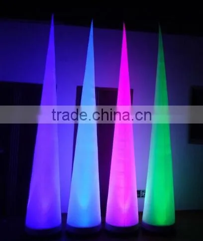 Inflatable Advertising Pillar, Outdoor Advertising Cone, With Remote Control Colorful LED Light photo-2