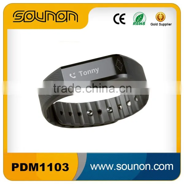 Bluetooth Waterproof Bracelet Pedometer, Touch Key Vibrating Wristband, Smart Wristband With OLED Screen photo-2