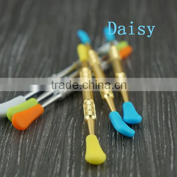 2015 Hot Sale Dabber Tool With Silicone Tip for Wax and Dry Herb Vaporizer Titanium Dab Tool ,manufacturer China Cheap Style D1 photo-5