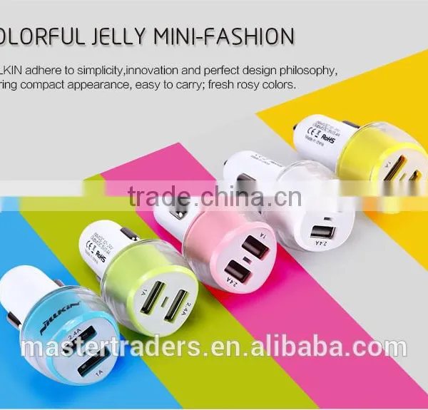 Original Nillkin Jelly Dual USB Car Charge For Digital Device MT-3152 photo-2