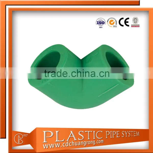 Pipa Ppr Pn10 Ppr Fittings 90 Degree Reducing Elbow