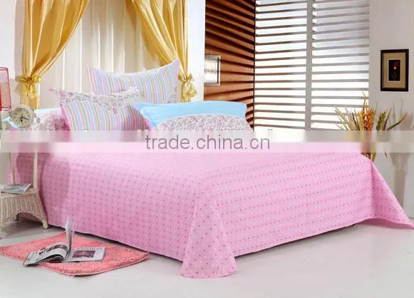 2016 Hot New Product Plain Dyed Bedding Set for Girl photo-6