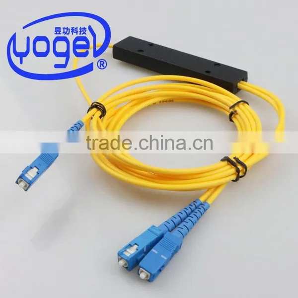 Single Mode FBT PLC PON Optical Fiber Optic SC PC Splitter FWDM WDM FTTH Coupler